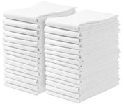 Avalon Kitchen Flour Sack Pack of 30 Size 28x28 inch – 100% Ring Spun Cotton, Highly Absorbent Dish Towels for Drying Dishes, Durable Tea Towels for Kitchen, Multipurpose Flour Sack Dish Towels