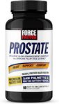 Force Factor Prostate Saw Palmetto and Beta Sitosterol Supplement for Men, Prostate Health/Size Support, Urinary Relief, Bladder Control, Reduce Nighttime Urination, 60 Softgels
