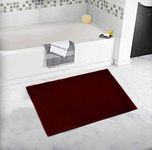 Orchid Homz Anti Skid Multipurpose & Rubber Mat | Bathroom Mat | Shower Mat | Rainmat | Swimming Pool Mat | Carpet | Rugs | (Wine, 2x3ft)