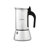 Budan Induction Moka Pot 6 Cup Stainless Steel Espresso Maker, stovetop coffee maker