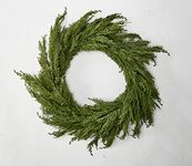 Worth Imports 24" Cedar Wreath, Green