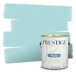 Prestige Paints Interior Paint and Primer In One, 1-Gallon, Flat, Comparable Match of Valspar* Crystal Aqua*