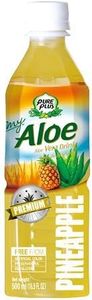 Pure plus Boisson avec Aloe Vera avec goût Ananas 500 ml x 20 pièces
