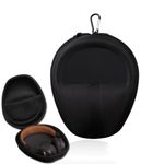 Hard Travel Headphone Case for Sony MDR7506, WH-CH720, WH-1000XM4, Beats Studio3, EP, Soundcore Anker Life Q20 Q20i Q30, Audio-Technica, JBL, Bose, Philips, OneOdio Over Ear Headphones Headset (Black)