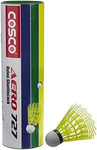 Cosco Aero 727 Shuttle Cock, Nylon, Yellow