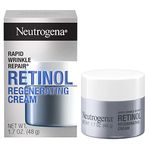 Neutrogena Rapid Wrinkle Repair Retinol Anti-Wrinkle Regenerating Face Cream, Day and Night Use, 1.7 oz