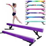 Seliyoo Adjustable Balance Beam,8FT gymnasitcs Beam, Balance Beam for Kids Ages 3-20,high and Lower Floor Beam,Gym Equipment for All Skills Practice at Home