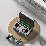 Wireless Bluetooth Headphones Immersive 5.3 HiFi Stereo Earphones – Touch Controls, LED Power Screen, Wireless Charging, and Long Battery Life – Ideal for Outdoor Sport Business Workouts & Running