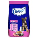 Chappi Puppy Dry Dog Food, Chicken & Milk Flavour, 7 kg Pack