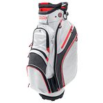Bag Boy Chiller Cart Bag, White/Charcoal/Red, Large