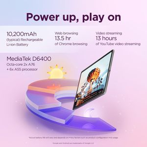 Lenovo IdeaTab Plus 12.1" Tablet, 256GB – Luna Grey