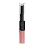 L'Oreal Paris Lip Make-Up Infaillible Lipstick 111 Permanent Blush/Liquid Lipstick for 24 Hours Full Lips with Moisturising Lip Care - Balm Pack of 1