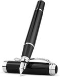 STONEGO Black Fountain Pen, 0.38mm 