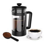 RAINBEAN Cafetiere 1 Cup French Coffee Press, Small Cafetiere 1 Cup, Coffee Press for Ground Coffee, Caffettiera With 3 Level Filtration, Perfect For Coffee Lovers