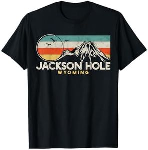 Jackson Hole Wyoming Travel Retro T-Shirt