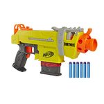 NERF E8890 Fortnite SMG-L Motorised Blaster-Contains 3 Targets-Includes Clip Magazine and 6 Elite Darts