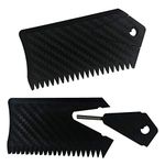 iBOARD Surfboard Wax Comb 2PCS Wax Comb+Fin Key for Surfboard Longboard Maintenance Cleaner Tool