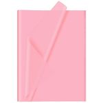 CHRORINE 60 Sheets Pink Tissue Paper Art Gift Wrapping Tissue Paper Bulk for DIY Crafts Decor Birthday Holiday Girls Party （ 20 x 14.5 inches）