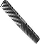 Professional Combs Aerospace Aviation Aluminum Metal Cutting Comb Hair Hairdressing Barbers Salon Comb (Color : Black, Size : L)