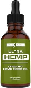 Hemp Oil Targets Tension (3000mg - 120 Servings) Hemp Extract for Tension Relief, Knee and Back Discomfort - Best Hemp Oil Extract for Bone Health - Made in USA