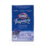 Clorox - BB0191 Fraganzia Fabric Softener Dryer Sheets | Scented Laundry Dryer Sheets for Great Smelling Clothes |Beautiful Lavender Scent Laundry Sheets, 105 Count