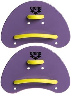 Arena Elite Finger Paddles Plum/Artic White