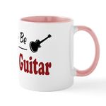 CafePress Rather Be Playing Guitar Mug 11 oz (325 ml) Ceramic Coffee Mug