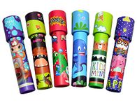 Kaleidoscope Toy 6-piece Pack Random Theme - Kaleidoscope for Kids Party Bag Gift Stocking Filler