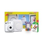 Fujifilm Instax Mini 12 Happiness Box with 40 Shots- White