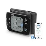 OMRON RS7 Automatic Wrist Blood Pressure Monitor for Home use or on The go, clinically validated, Including use on Obese People, with Free Smartphone App for iOS/Android and Positioning Sensor