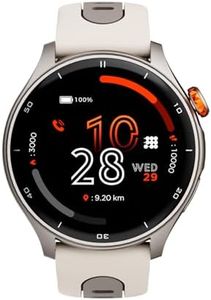 Cubitt Aura Pro Smartwatch/Fitness Tracker with 1.43" Touch AMOLED Screen, Bluetooth Call, Built in GPS, 60+ Sports, Blood Oxygen, Heart Rate, Stress/Sleep Monitor, Waterproof, Step Counter, Compass