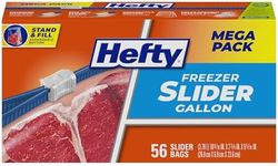 Hefty Slider Freezer Bags - Gallon 