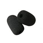 V-MOTA Replacement Earpads Repair Parts Compatible with Telex 850 Active Noise Earphones，Airman 8+ Anr Pilot Aviation Headset (Microphone Sponge 2 Pcs)