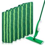 6 Pack Spray Mop Refills for Libman Freedom Spray Mop, Reusable Microfiber Mop Pad Replacement Head