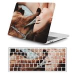 Custom MacBook Cover Compatible with Clear MacBook Air 13 Inch Case & Personalized Photo Silicone MacBook Air Keyboard Cover for Apple Air A1466/A1369 Case