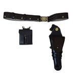 warreplica US1912 .45 1911 Pistol Holster with Belt & Double Mag. Pouch Set (LEFT HAND) - Reproduction