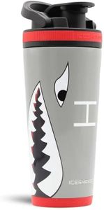 Ice Shaker Insulated Stainless Steel Shaker Bottle | 26oz, Warthog | Cold for 30+ Hours | Insulated Cup with Twist-on Agitator | Odor-Free Bottle for Protein Shakes, Water, Smoothies, Cocktails