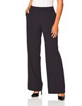 Calvin Klein Straight-Leg Classic Business Casual Pants for Women, Navy, 16