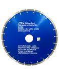 Jon Bhandari Tools 14 inch Premium Segmented Diamond Cutting Blade for Marble, Granite, Tiles & Stones | 350mm Stone Cutter Blade for Angle Grinder | Heavy-Duty Blade for Wet & Dry Cutting (1pc)