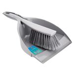 HOMESmith Made in Italy Dustpan & Brush Set, Grey