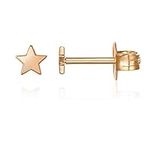 PAVOI 14K Gold Plated Star Stud Ear