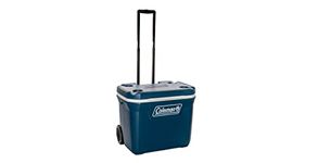 Coleman Xtreme Cooler Box with wheels, Large 47 Liter cool box, PU full foam insulation, Ice Box cools up to 4 days; portable cooling box, perfect for camping, picnics and festivals