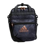adidas Squad Insulated Lunch Bag, Stone Wash Carbon/Rose Gold, One Size, Stone Wash Carbon/Rose Gold, One Size, Squad Insulated Lunch Bag