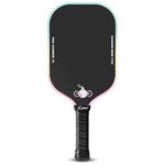 LUZZ Pickleball Cannon Paddles Professional 16mm T700 Carbon Fiber Raquette Pickleball UPAA and USAPA Approved Pickle Ball Racket Lightweight Pro Spin for Men Women Candy