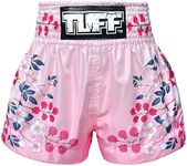 Tuff Boxing Muay Thai Shorts Trunks - Pink - Medium