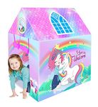 Webby Unicorn Kids Play theme tent house for Girls and Boys Toy Home (Multicolor)