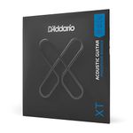 D'Addario Acoustic Guitar Strings, XT Phosphor Bronze Coated, XTAPB1253, Light Gauge 12-53, 6-String Set, Pack of 1