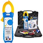 PeakTech 1670 - Digital Clamp Meter with True RMS and Bluetooth 4.0, 1000A AC/DC, LED Lighting, 50.000 Counts, Multimeter, Current Measurement, TÜV/GS, Voltmeter, Ammeter, Data Hold, LCD Display