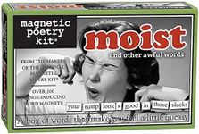 Magnetic Poetry - Moist Kit - Uncomfortable Words for Your Refrigerator - Write Poems and Letters on The Fridge - Made in The USA