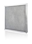 Commercial Kitchen Make Up Air (MUA) and Supply Fan Metal Mesh Air Filters- Used in Heater and Supply Fan Intakes (Two Pack of 16" x 20" x 2")